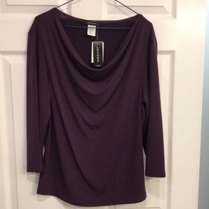 Jonden purple dressy shirt size large.